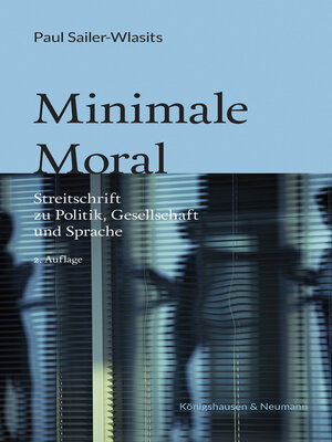 cover image of Minimale Moral